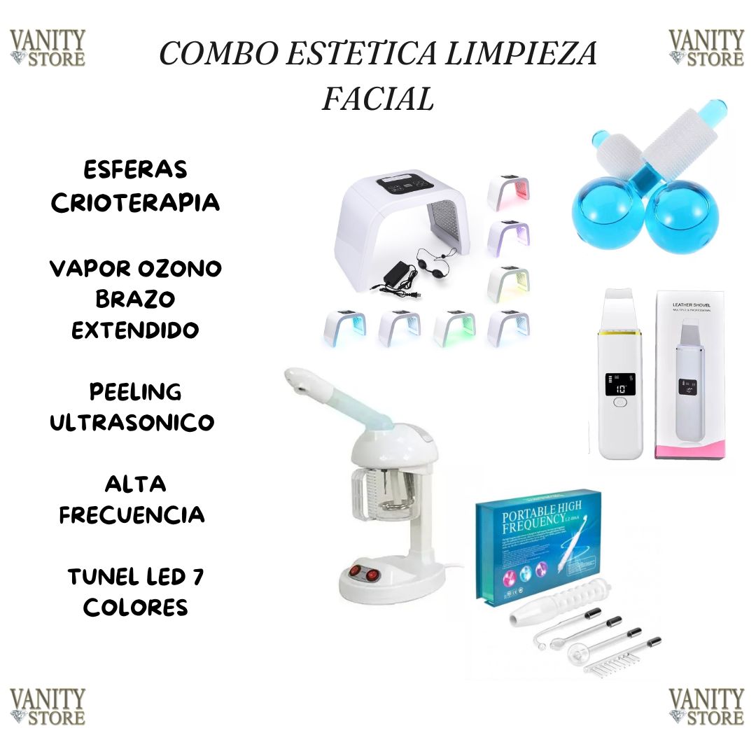COMBO ESTETICA LIMPIEZA FACIAL