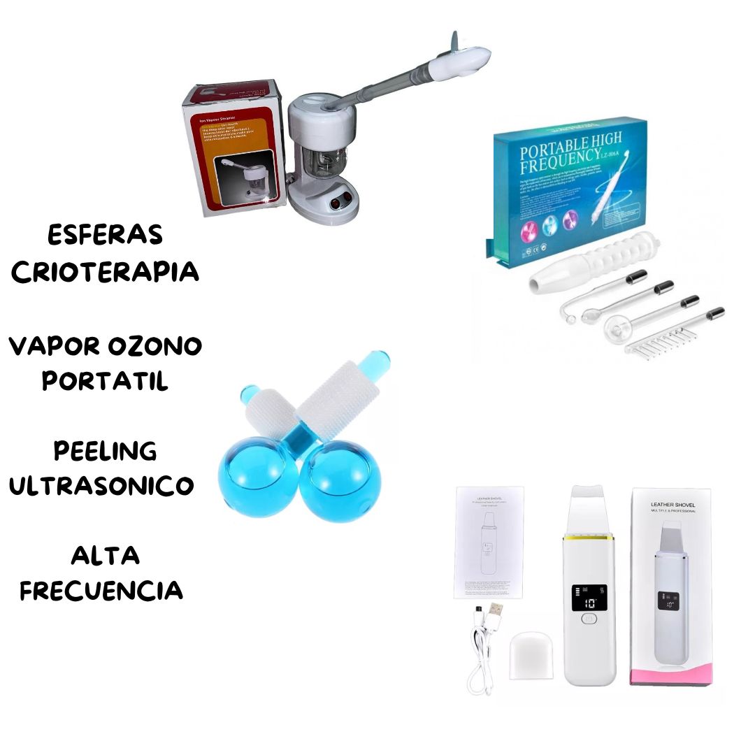 COMBO VAPOR ALTA ESFERAS Y PEELING