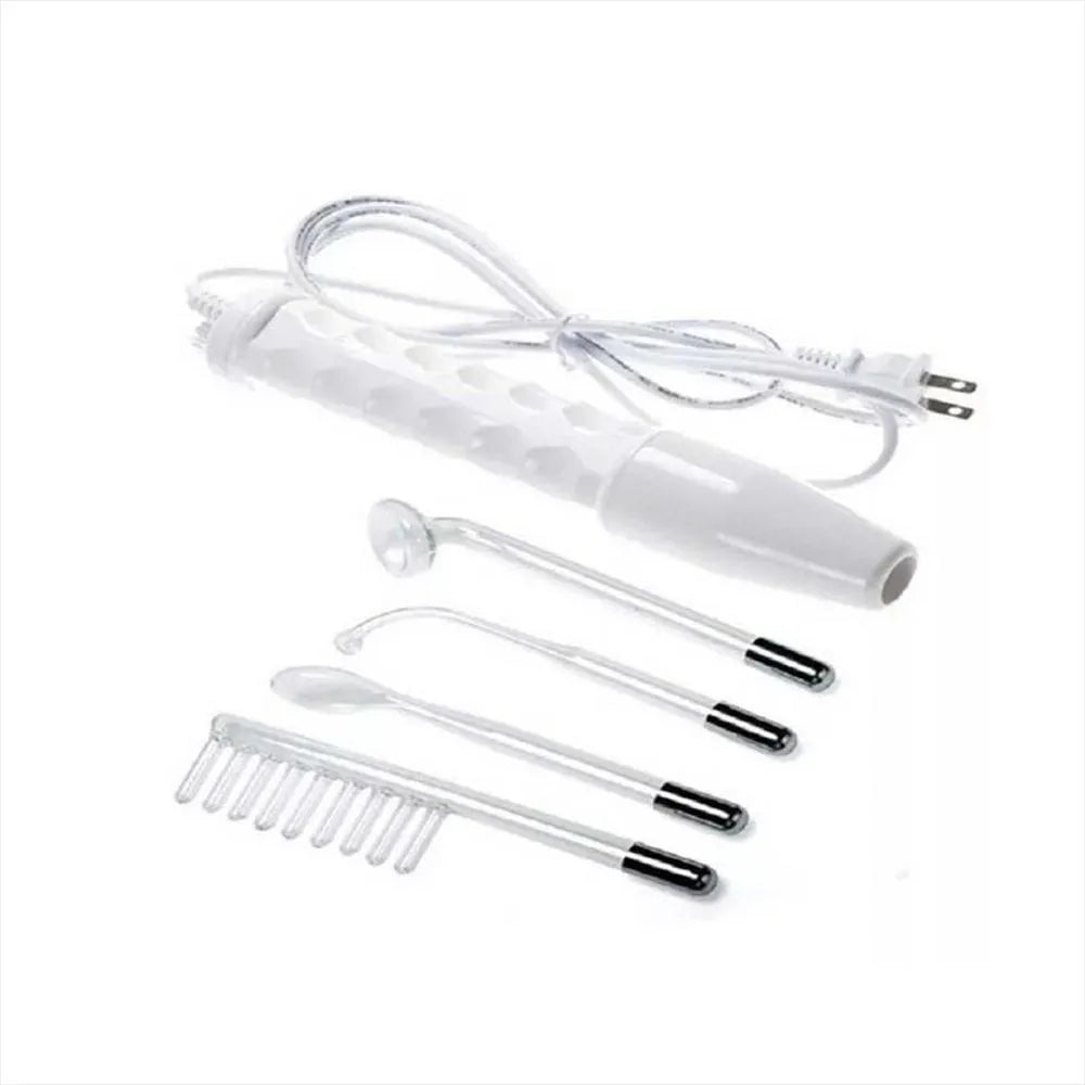 Alta Frecuencia Portátil Facial Corporal 4 Electrodos Alta